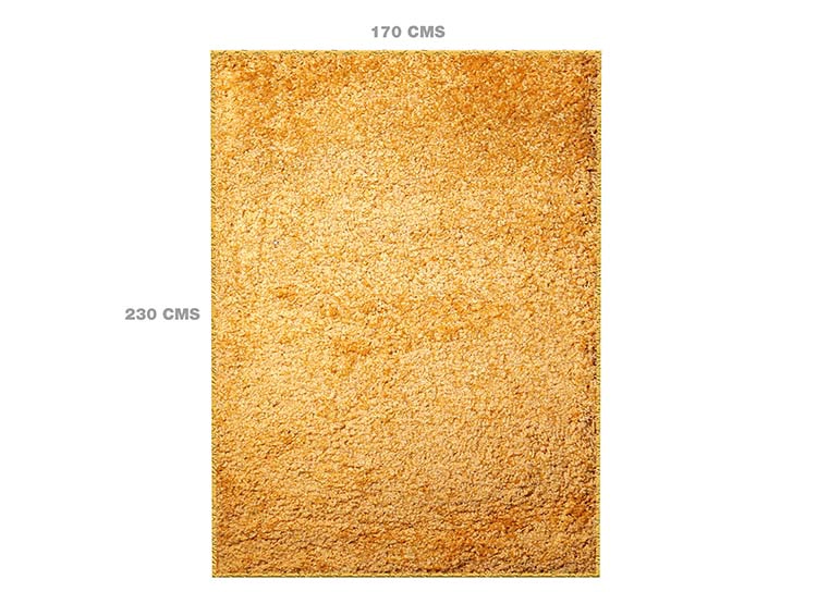 ALFOMBRA DORAL SHAGGY AMARRILLO 170X230 - 4