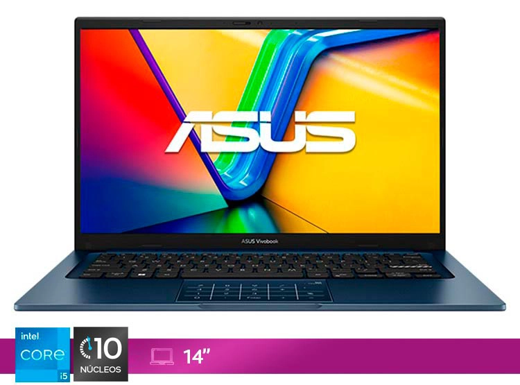 NOTEBOOK ASUS VIVOBOOK 14 X1404ZA INTEL CORE I5 8GB RAM 512GB SSD 14 - 1