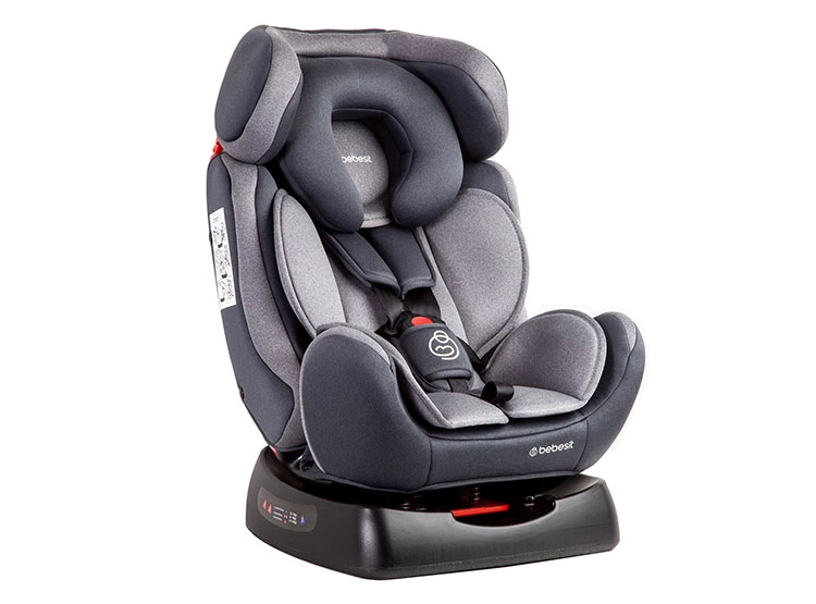 SILLA DE AUTO BEBE CONVERTIBLE ORBIT LX GRIS BEBESIT - 1