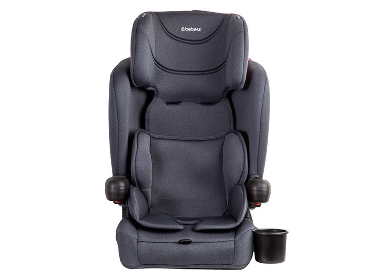 SILLA DE AUTO BUTACA INFANTIL SMARTFIX ISOFIX PLEGABLE NEGRO - 2