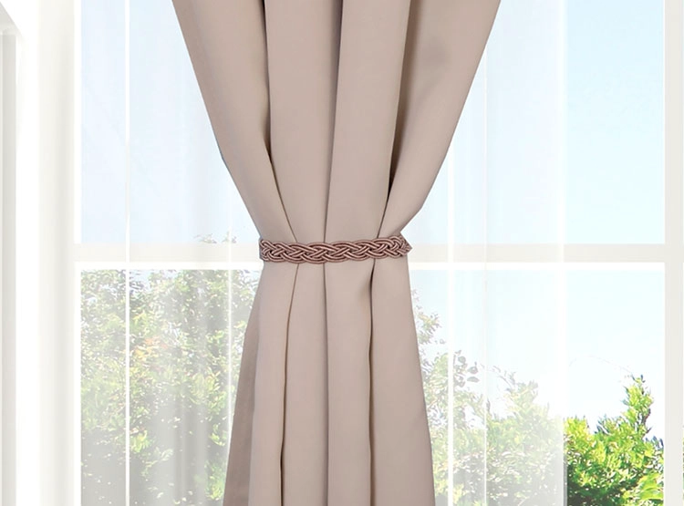SET CORTINAS DORAL VICTORIA BLACKOUT BEIGE - 3