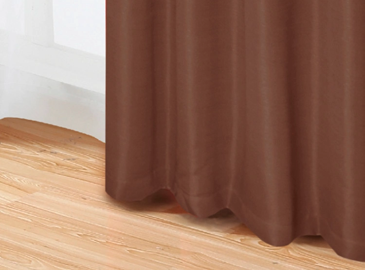 SET CORTINAS DORAL TABATHA RUSTICO PASADOR CAFE - 3