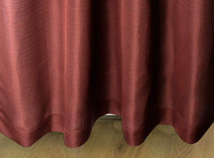 SET CORTINAS DORAL TABATHA RUSTICO ARGOLLA CAFE - 3