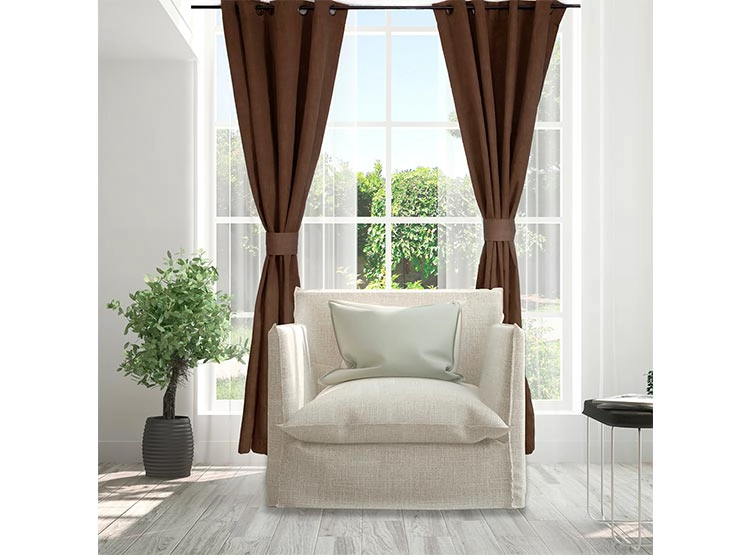 SET CORTINAS DORAL CITY BLACKOUT ARGOLLA CAFE - 2