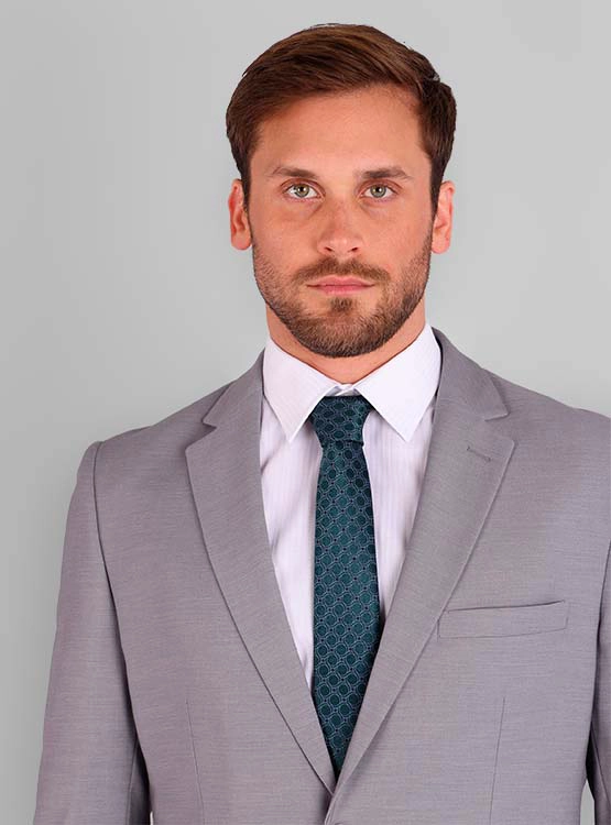 TRAJE HOMBRE VAN HEUSEN GRIS - 4