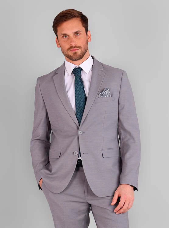 TRAJE HOMBRE VAN HEUSEN GRIS - 3
