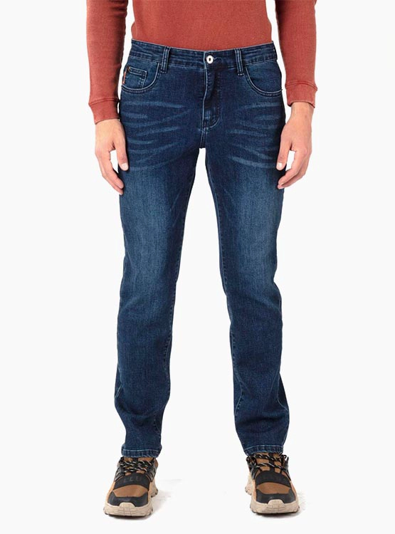 JEANS SLIM HOMBRE ELLUS DARK BLUE VIP - 2