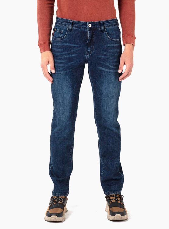 JEANS SLIM HOMBRE ELLUS DARK BLUE VIP - 2