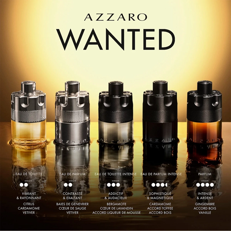 PERFUME AZZARO WANTED HOMBRE EDP 50 ML - 7