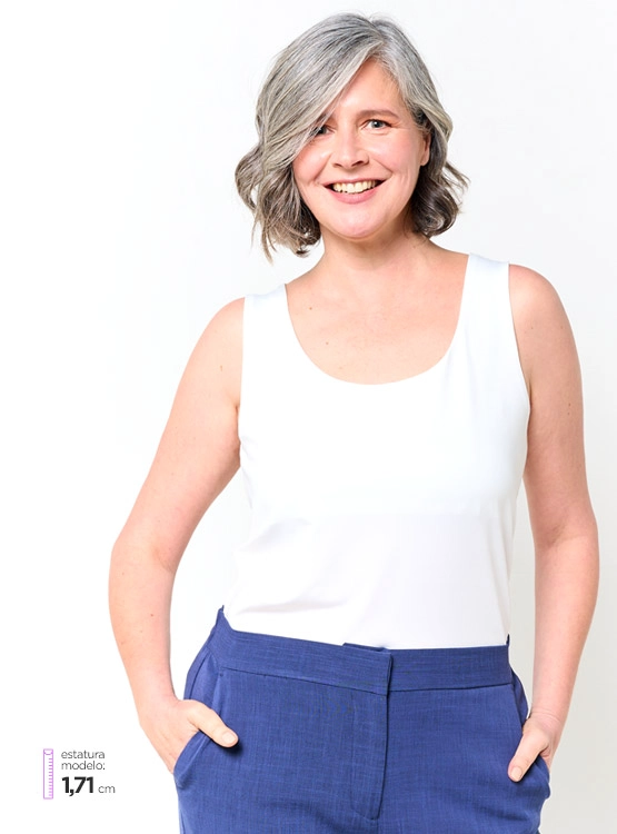 POLERA MUJER CACHAREL TIRANTES - 1