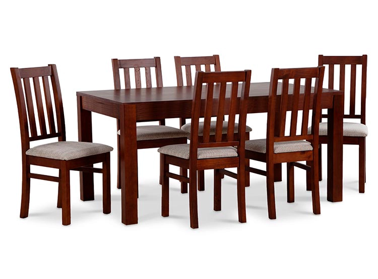 JUEGO DE COMEDOR CIC ÑUBLE 6 SILLAS - 1