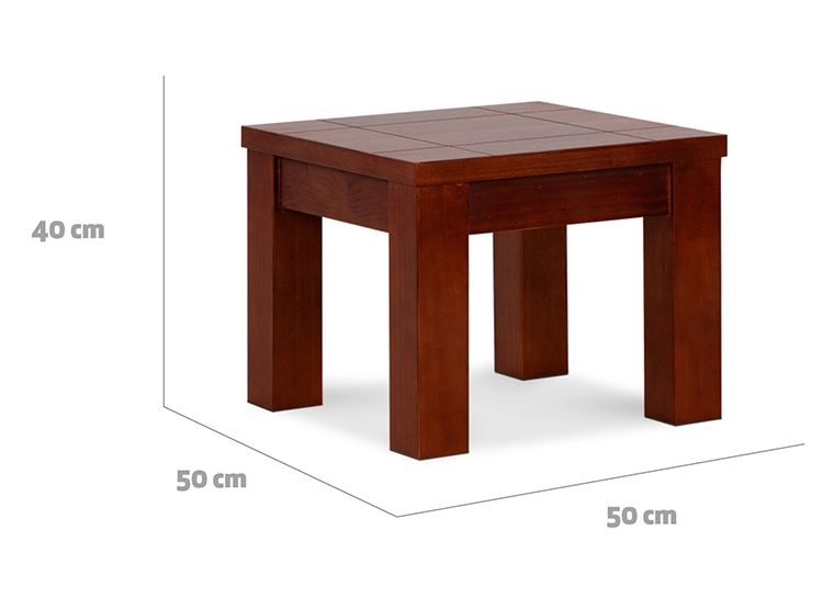 MESA LATERAL CIC ÑUBLE 50 X 50 CM - 5