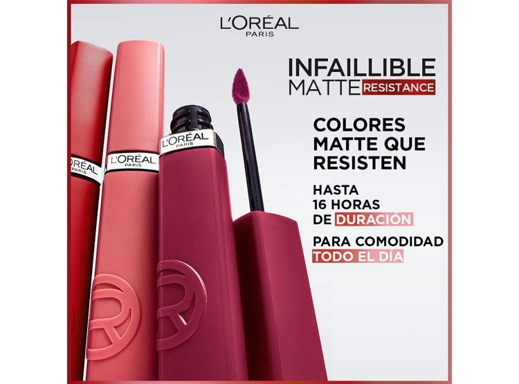LABIAL LOREAL INFALLIBLE LE MATE RESISTANCE 2.7 GR - 5