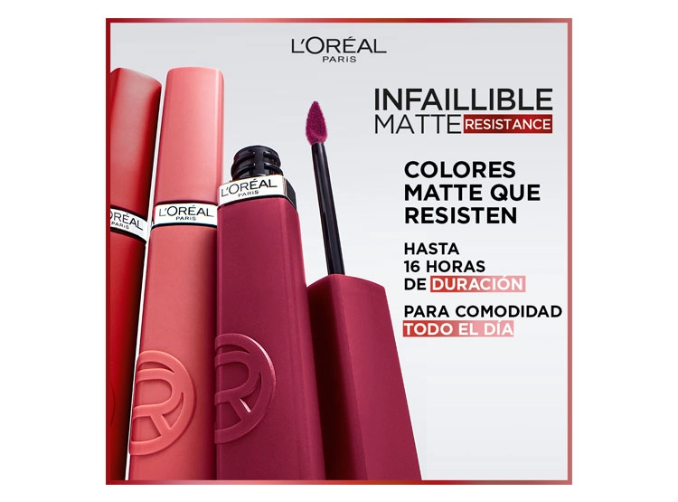 LABIAL LOREAL INFALLIBLE LE MATE RESISTANCE 2.7 GR - 5