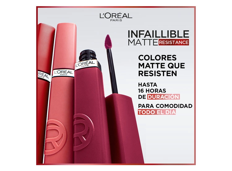 LABIAL LOREAL INFALLIBLE LE MATE RESISTANCE 2.7 GR - 5
