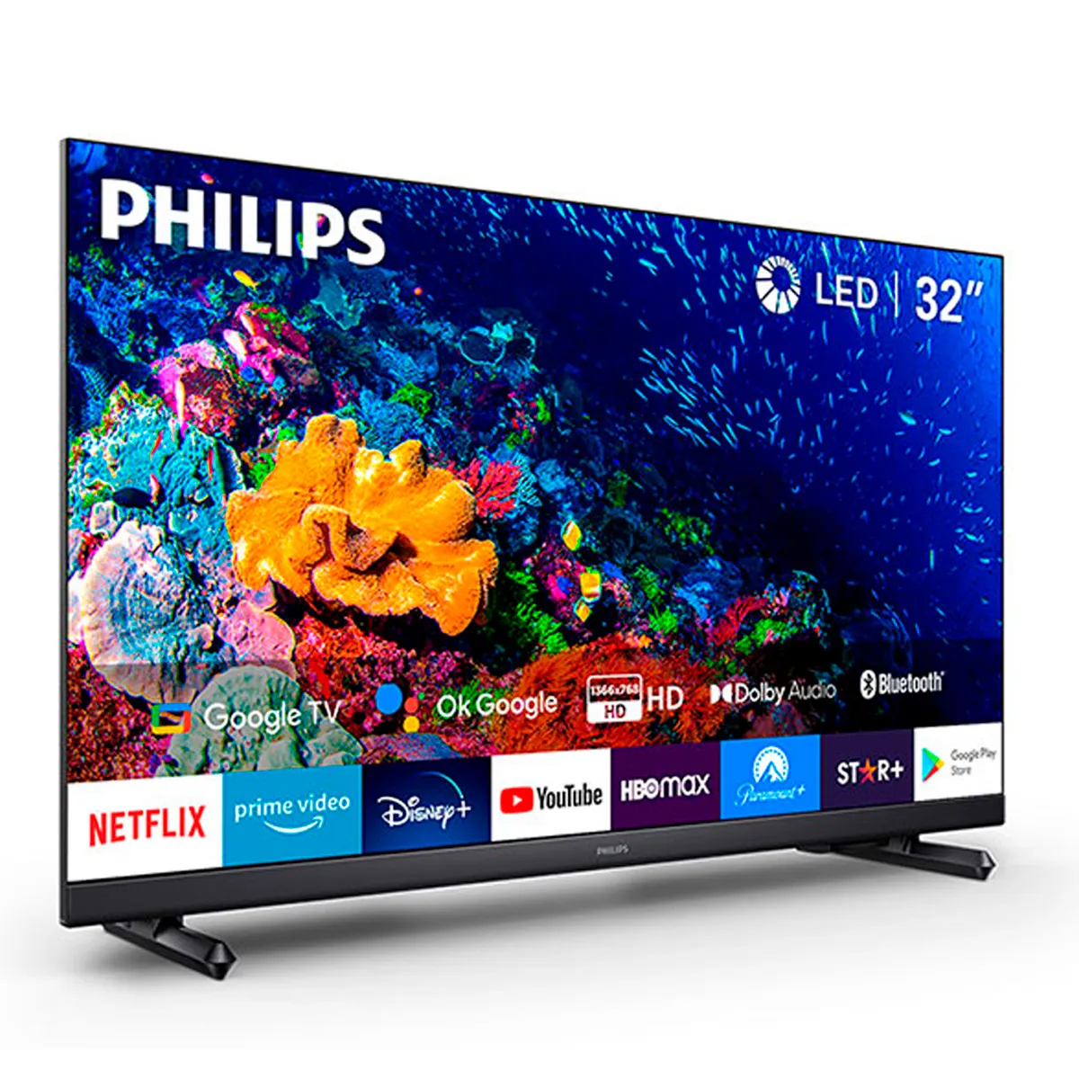 SMART TV PHILIPS LED FHD 43" 43PFD6918 Gris, foto 3