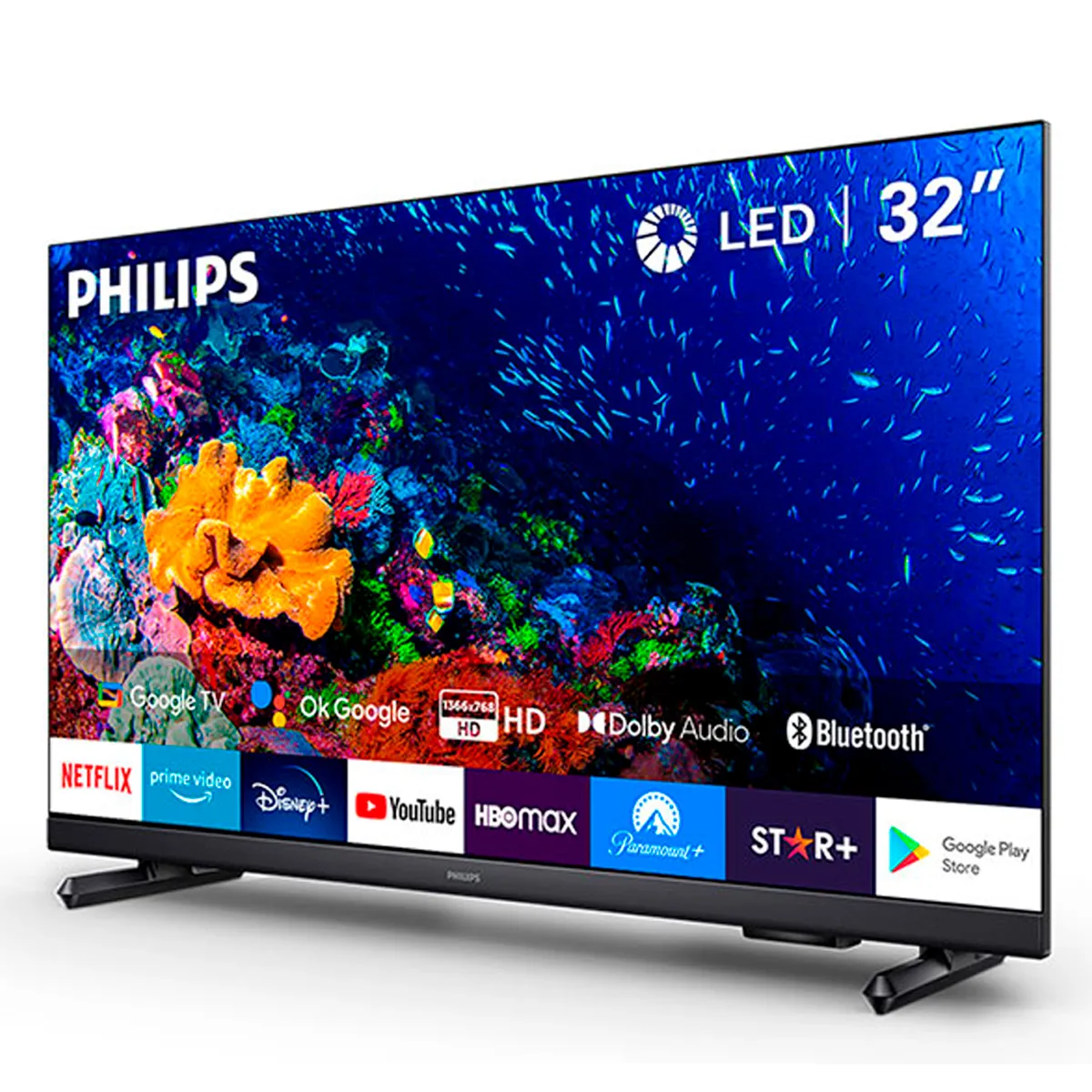 SMART TV PHILIPS LED FHD 43" 43PFD6918 Gris, foto 4