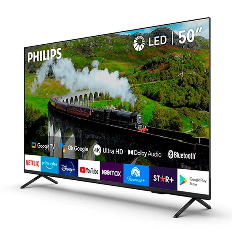 SMART TV PHILIPS LED UHD 4K 50" 50PUD7408 - 4
