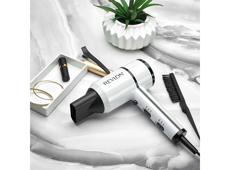 SECADOR DE PELO REVLON CRYSTAL LINEA RVDR5296LA2 1850 W BLANCO - 4