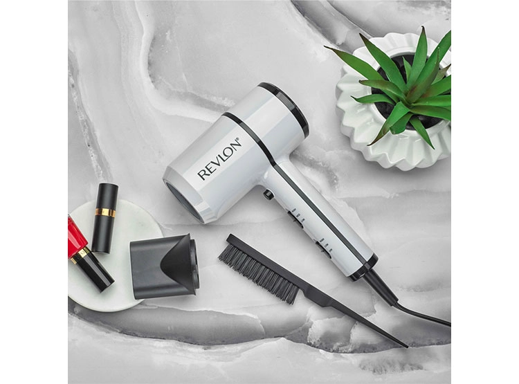 SECADOR DE PELO REVLON CRYSTAL LINEA RVDR5296LA2 1850 W BLANCO - 6
