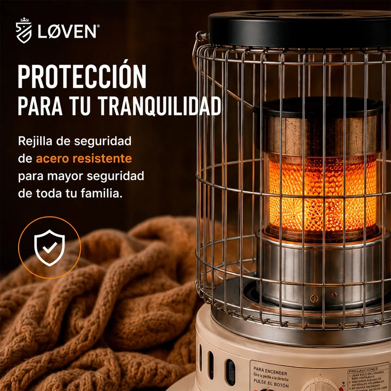 ESTUFA PARAFINA MECHA LOVEN WKH-4400 - 10