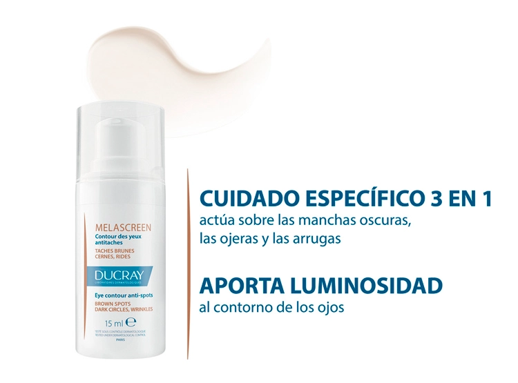 CONTORNO DE OJOS TRIPLE ACCIÓN  DUCRAY MELASCREEN PHOTO-AGING 15 ML - 2