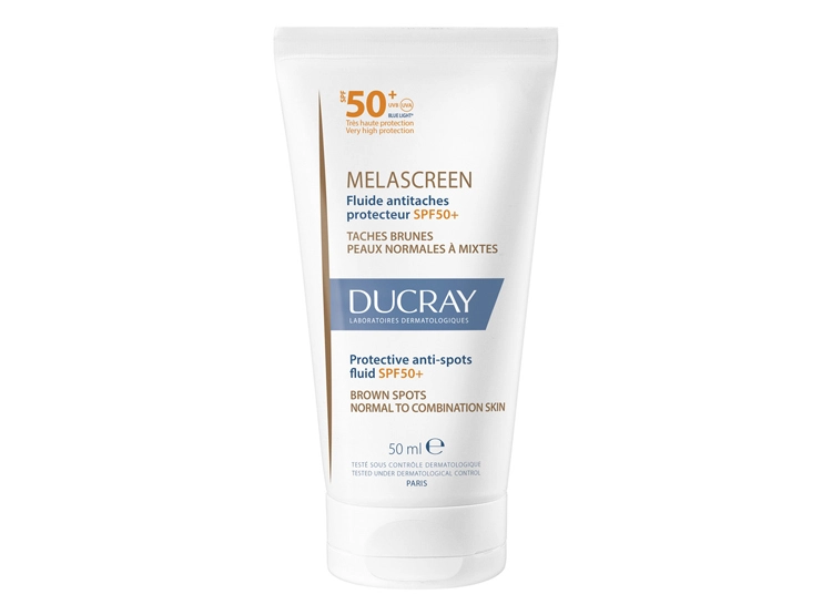 PROTECTOR SOLAR FACIAL DUCRAY ANTIMANCHAS MELASCREEN FLUIDO SPF 50+ 50 ML
