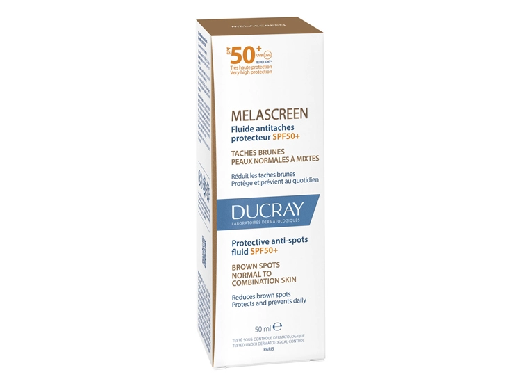 PROTECTOR SOLAR FACIAL DUCRAY ANTIMANCHAS MELASCREEN FLUIDO SPF 50+ 50 ML - 3