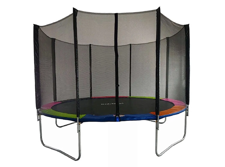 CAMA ELASTICA KIDSCOOL RAINBOW CON ESCALERA 300CM - 1