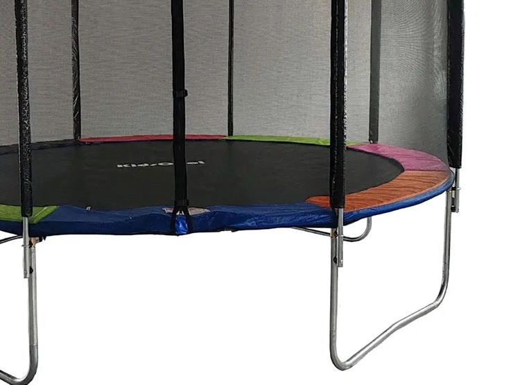 CAMA ELASTICA KIDSCOOL RAINBOW CON ESCALERA 426CM - 3