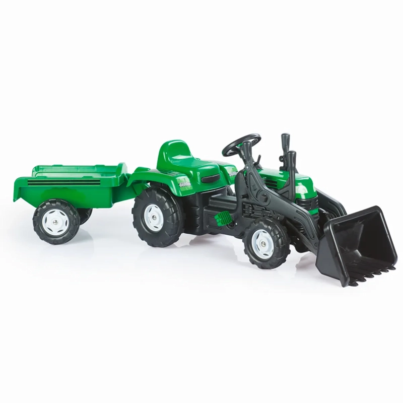 TRACTOR PEDAL MAXRANCH CON CARRO Y PALA - 1