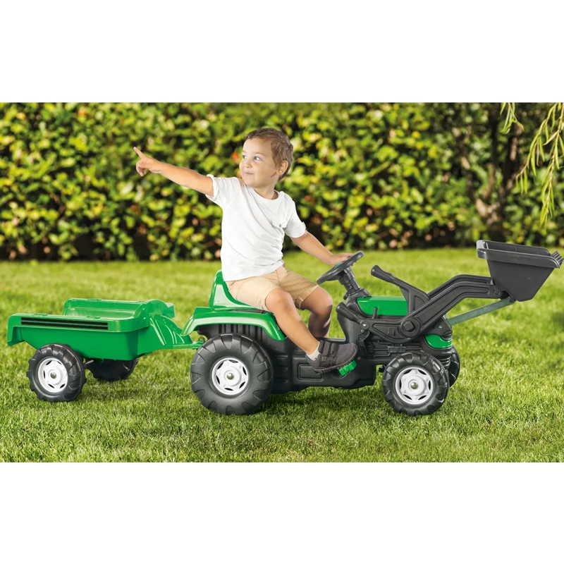 TRACTOR PEDAL MAXRANCH CON CARRO Y PALA - 6