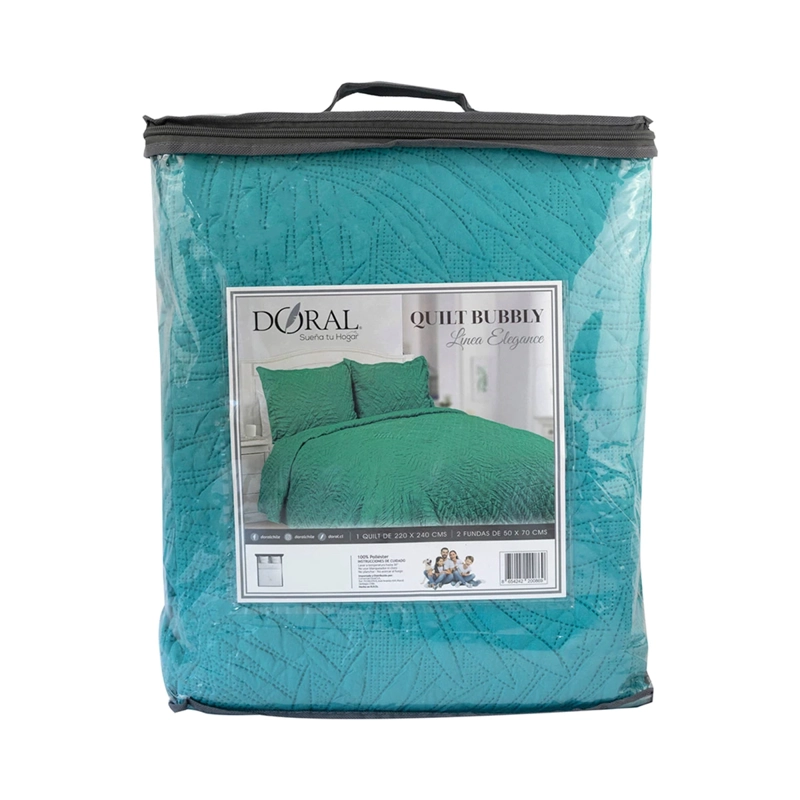 CUBRECAMA QUILT BUBBLY KING DORAL - 4