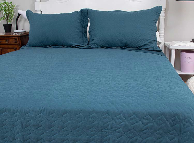 CUBRECAMA QUILT VELVETY  2 P DORAL - 2
