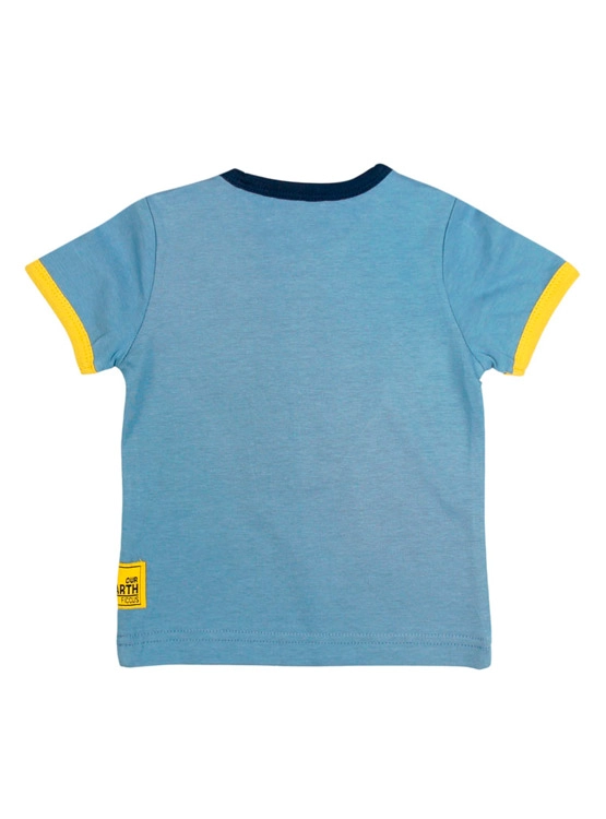 POLERA ALGODÓN NIÑO FICCUS EARTH - 2