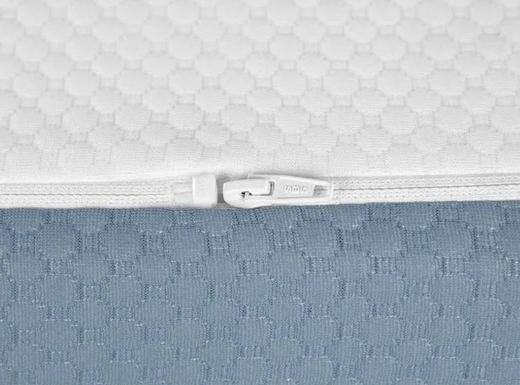 JUEGO DE DORMITORIO CIC CAMA EUROPEA DUBLIN EXCELLENCE BN 2 PLAZAS + RESPALDO GRIS - 4