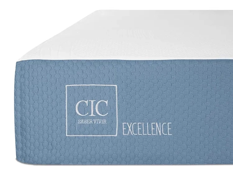 JUEGO DE DORMITORIO CIC CAMA EUROPEA DUBLIN EXCELLENCE 1 PLAZA + RESPALDO GRIS - 6
