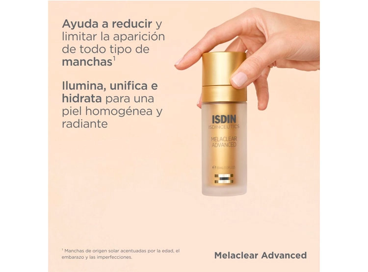 SERUM FACIAL ISDIN ANTIMANCHAS NUEVO CEUTICS MELACLEAR ADVANCED ÁCIDO TRANEXÁMICO 30 ML - 4