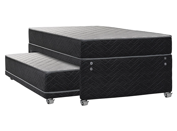 CAMA NIDO CELTA NIDO APOLO 1.5 PLAZAS GRIS - 1