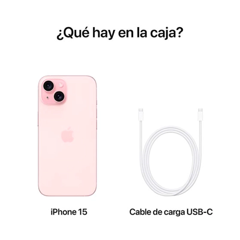 IPHONE 15 256 GB 12MP 6.1 Rosado, foto 9