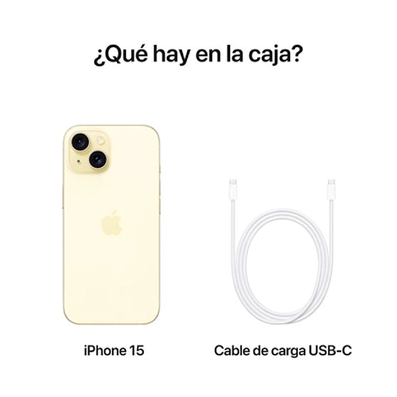 Apple iPhone 15 256GB Amarillo, foto 10