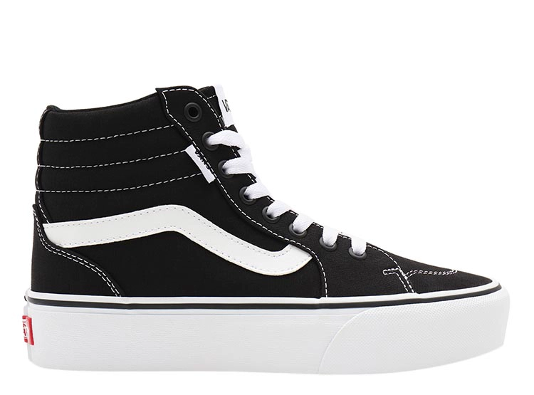 ZAPATILLAS MUJER VANS URBANAS NEGRO FILMORE HI PLATFORM - 1