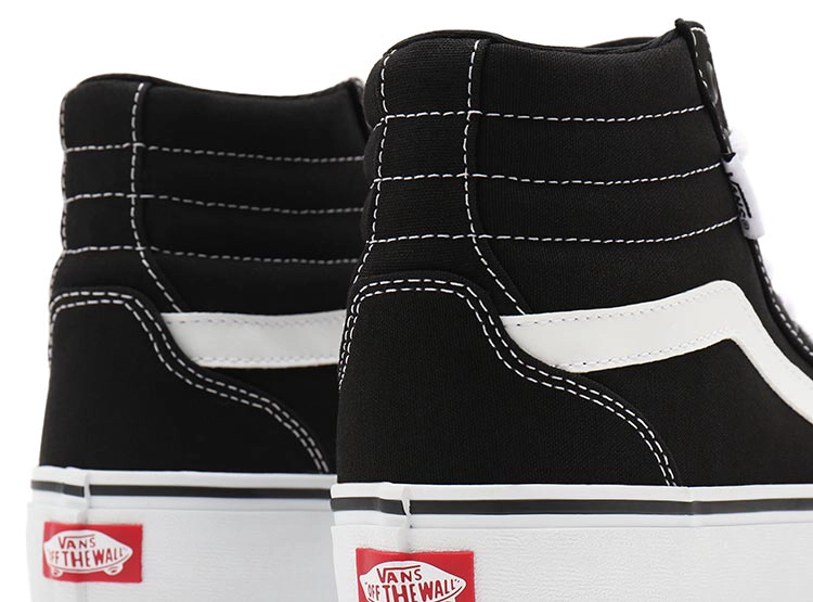 ZAPATILLAS MUJER VANS URBANAS NEGRO FILMORE HI PLATFORM - 6