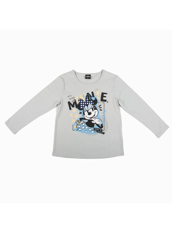 POLERA MANGA LARGA NIÑA DISNEY - 1