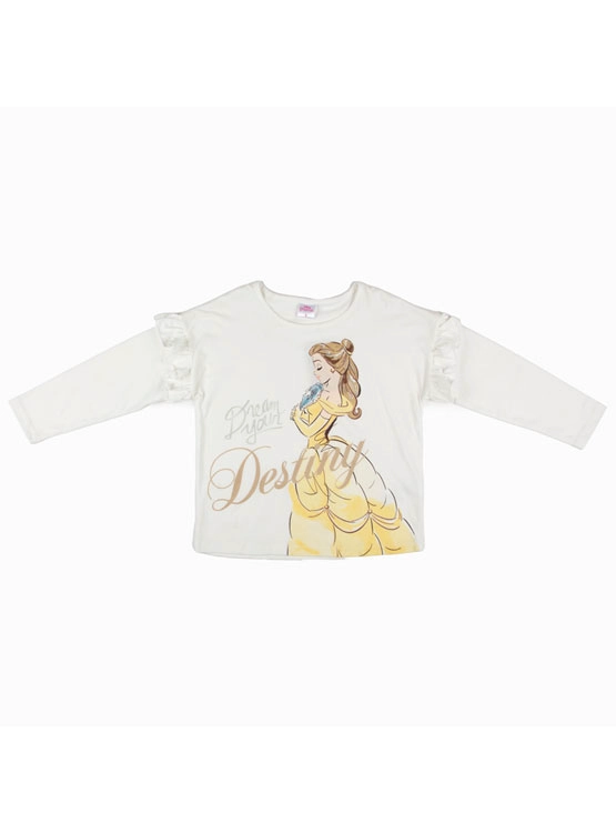 POLERA MANGA LARGA NIÑA PRINCESAS - 1