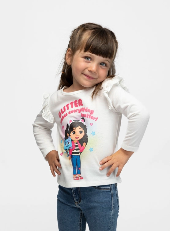 POLERA MANGA LARGA NIÑA GABBY DOLL HOUSE - 1