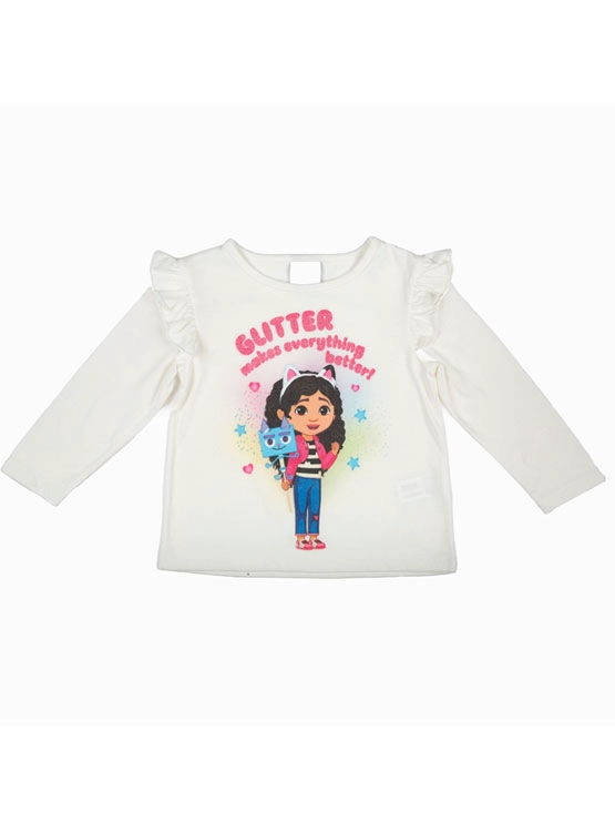 POLERA MANGA LARGA NIÑA GABBY DOLL HOUSE - 3