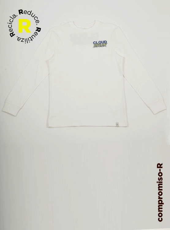 POLERA MANGA LARGA ALGODÓN NIÑO CLOUDBREAK