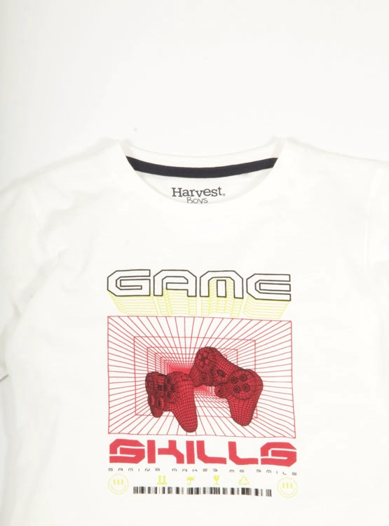 POLERA MANGA LARGA ALGODÓN NIÑO HARVEST - 3