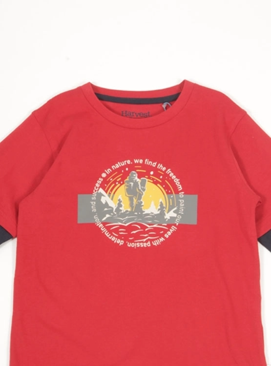POLERA MANGA LARGA ALGODÓN NIÑO HARVEST - 3